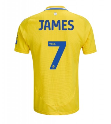 Leeds United Daniel James #7 Bortatröja 2024-25 Kortärmad